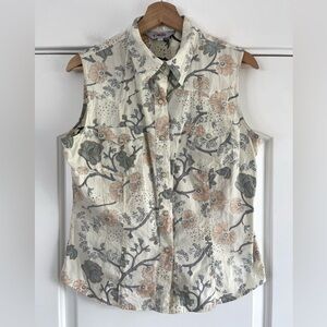 Vintage Roper Sleeveless Western Shirt - M